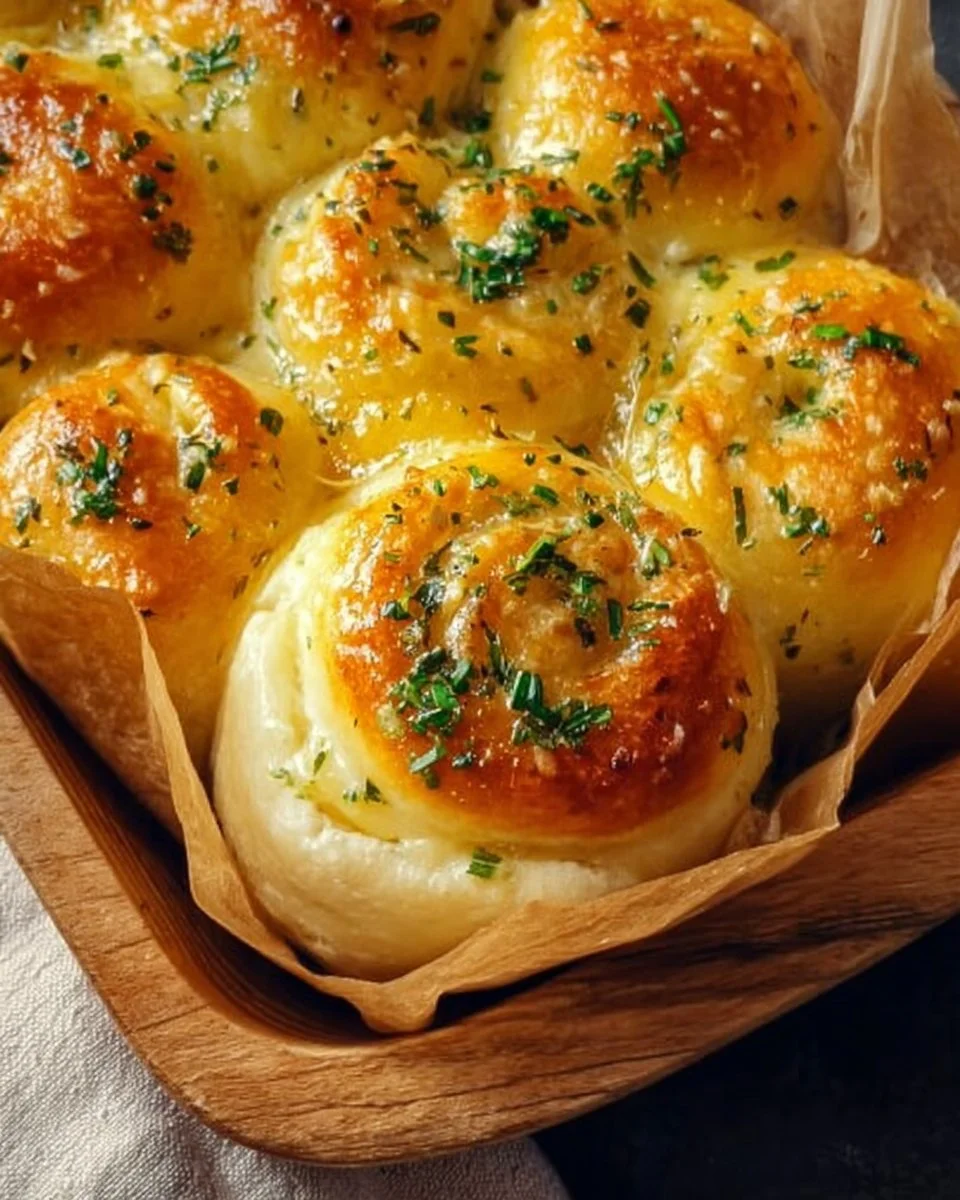 Buttery Cheese Garlic Rolls, Everyone Will Love Them!