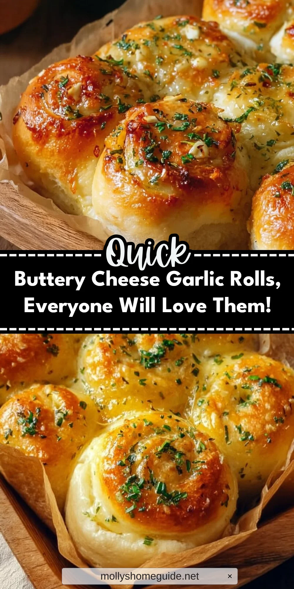 Buttery Cheese Garlic Rolls, Everyone Will Love Them!