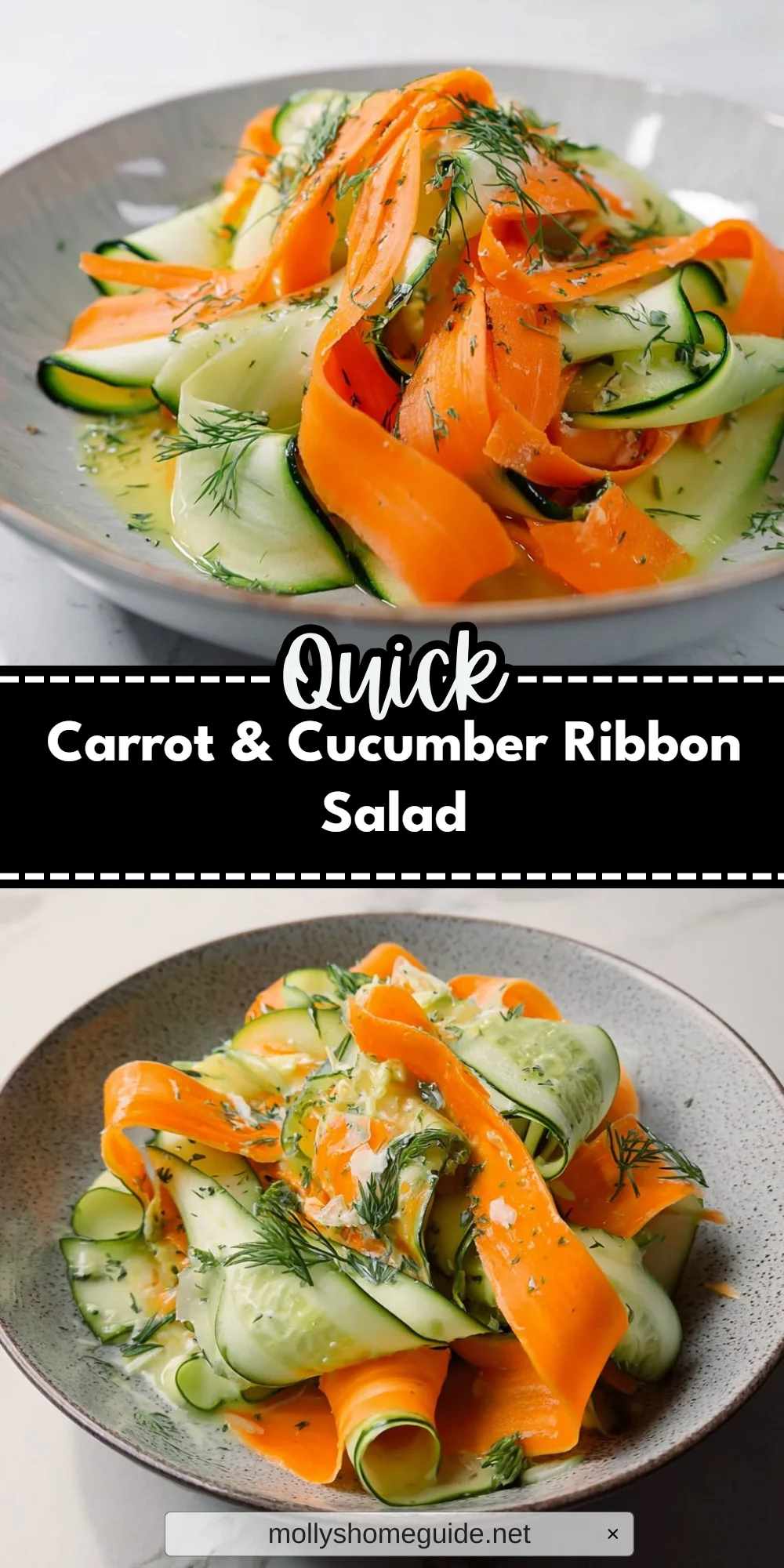 Carrot & Cucumber Ribbon Salad