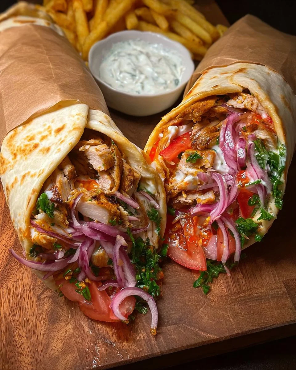 Chicken Shawarma Wrap