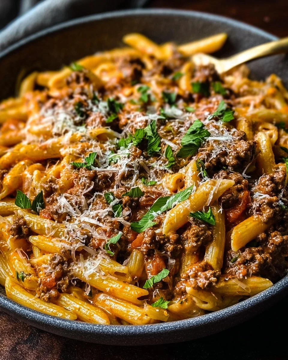 Creamy Beef Pasta