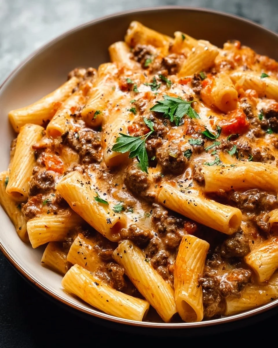 Creamy Beef Pasta