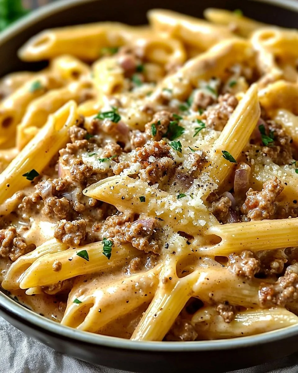 Creamy Beef Pasta