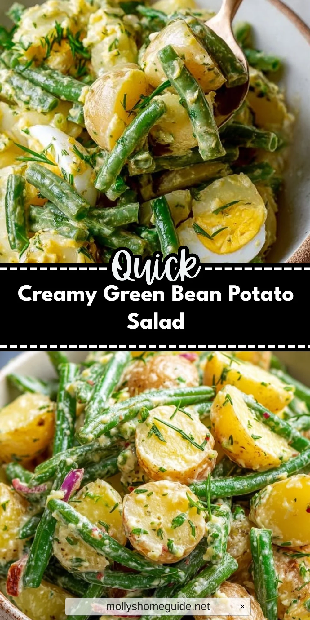Creamy Green Bean Potato Salad