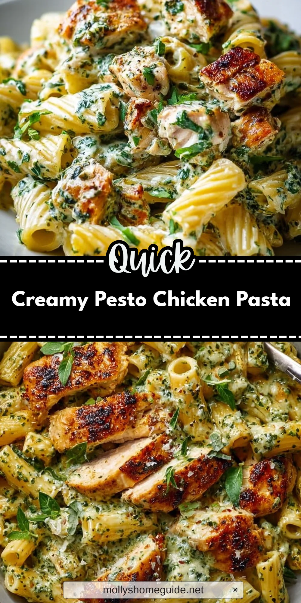 Creamy Pesto Chicken Pasta