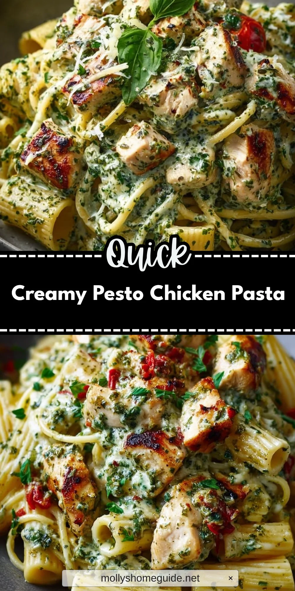 Creamy Pesto Chicken Pasta