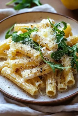 Creamy ricotta pasta dish with fresh herbs and parmesan