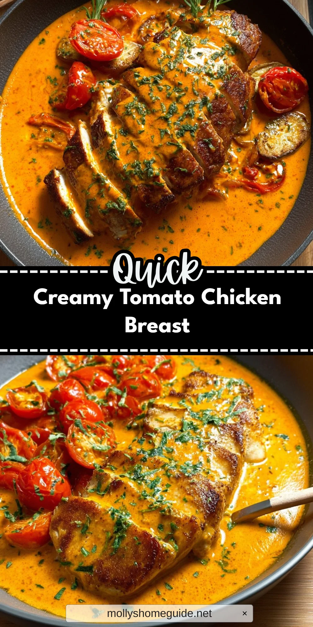 Creamy Tomato Chicken Breast