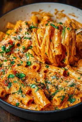 Creamy tomato garlic pasta served in a bowl with fresh basil and parmesan.