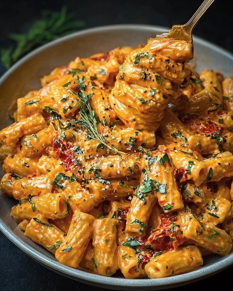 Creamy Tomato Garlic Pasta