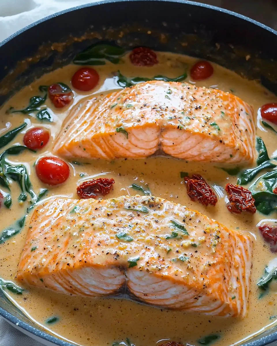 Creamy Tuscan Salmon
