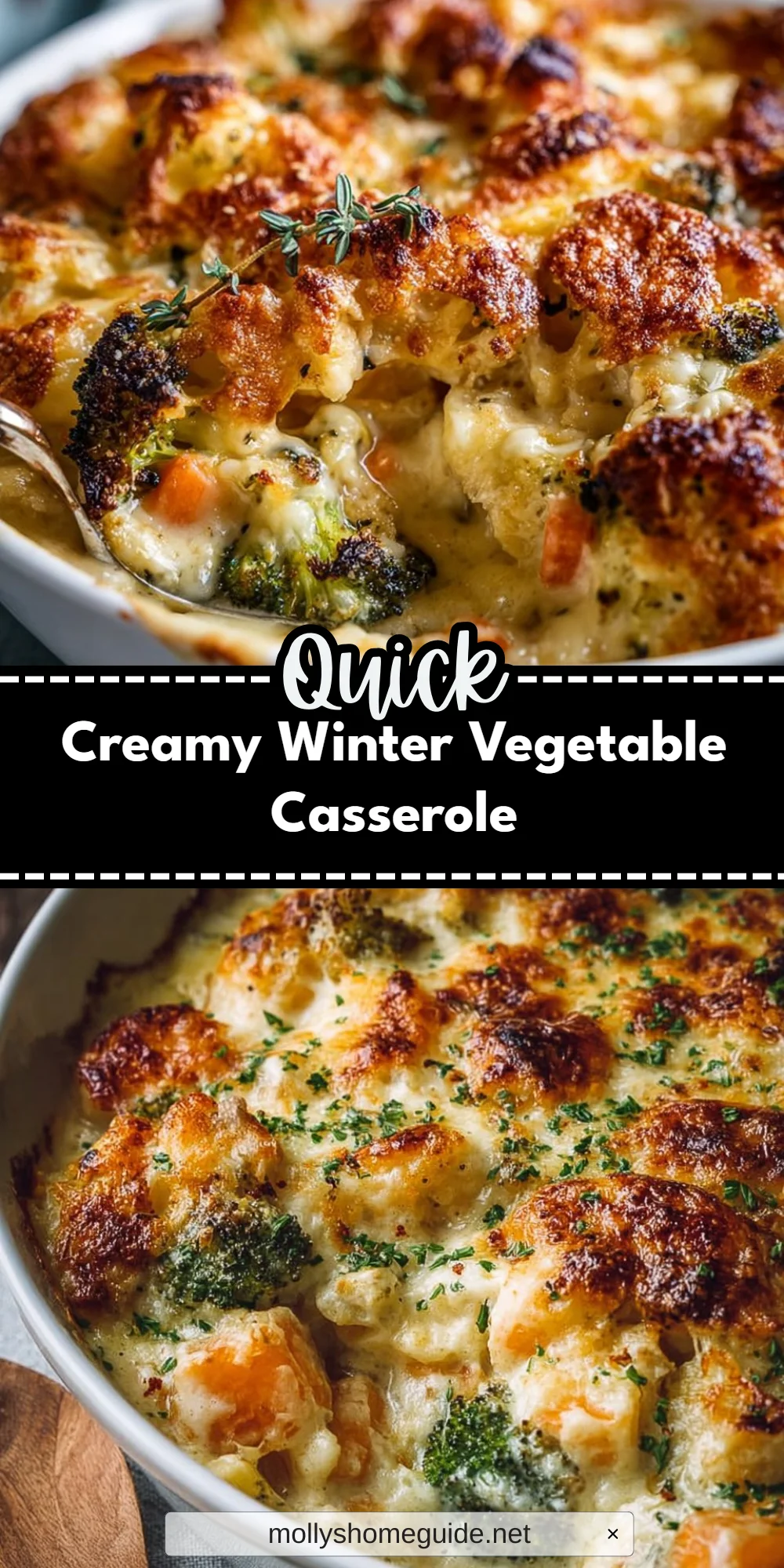 Creamy Winter Vegetable Casserole
