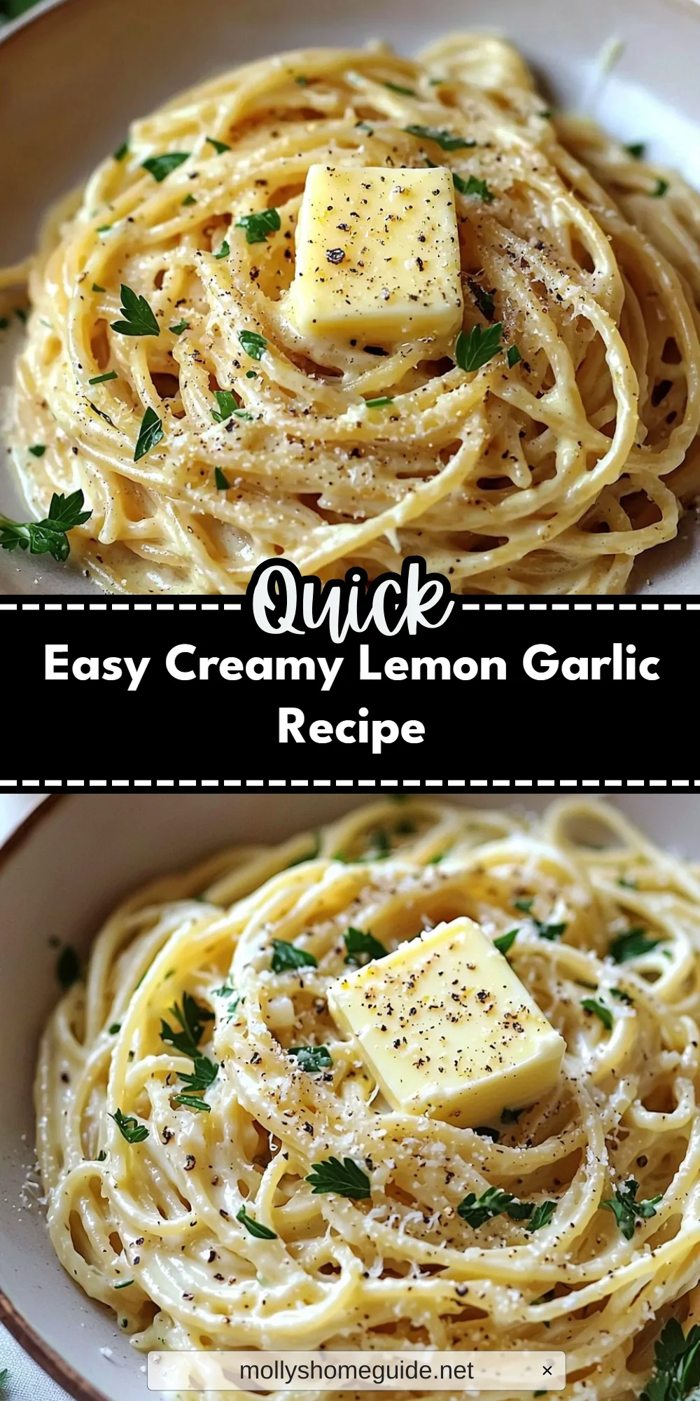 Easy Creamy Lemon Garlic Recipe
