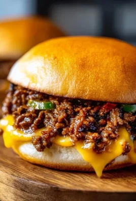 Gordon Ramsay's Philly Cheesesteak Sloppy Joes served on a plate