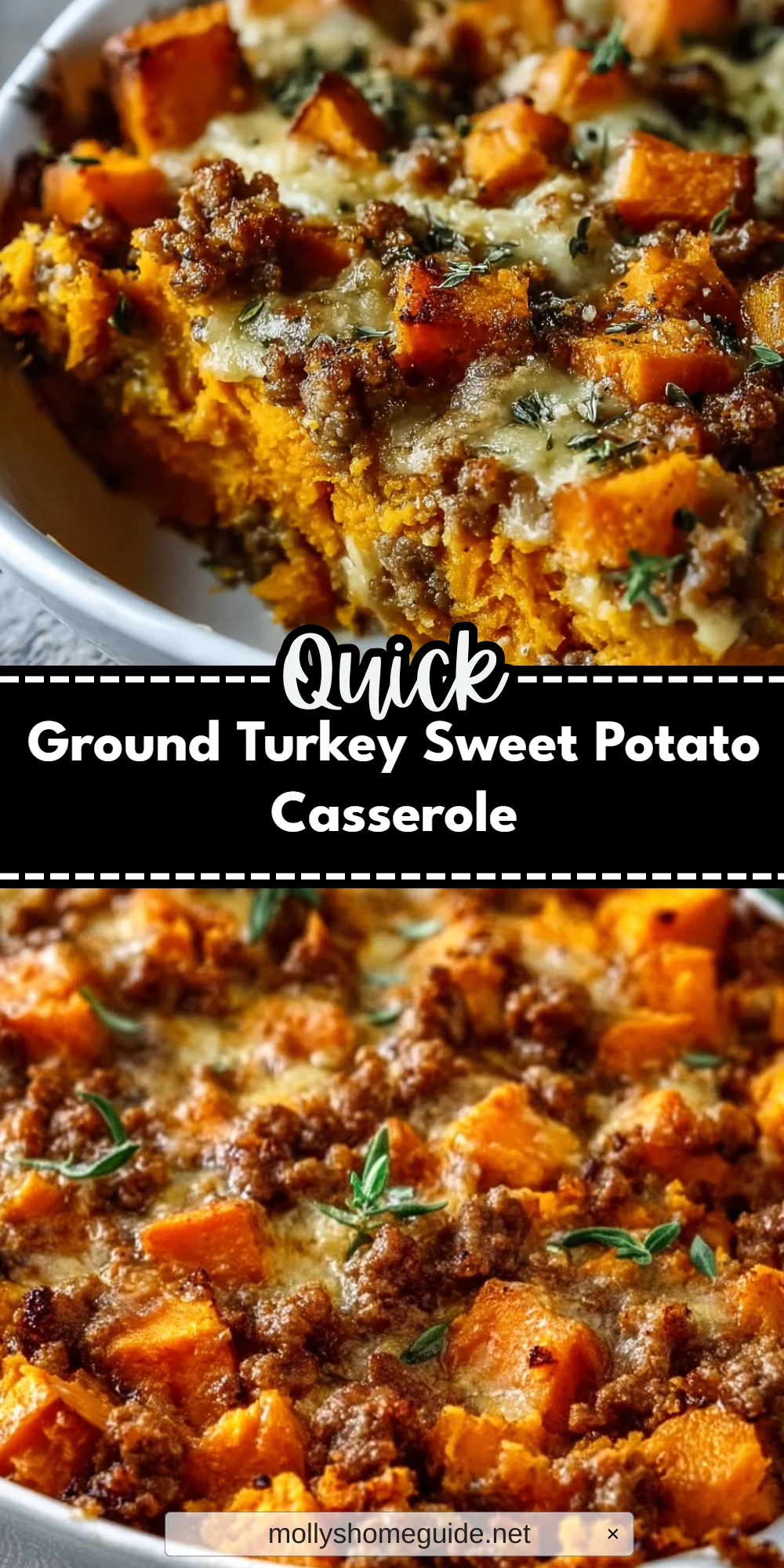 Ground Turkey Sweet Potato Casserole