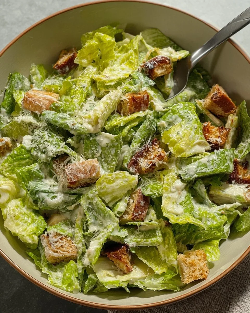 Homemade Caesar Salad Dressing