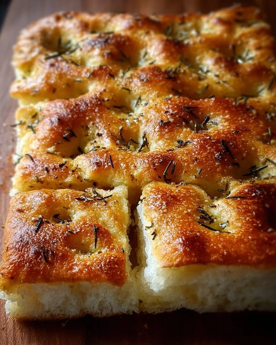 Homemade Focaccia Bread
