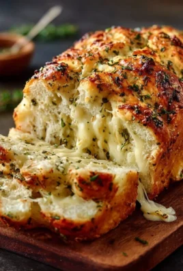 Delicious Italian Herb and Cheese Bread fresh out of the oven