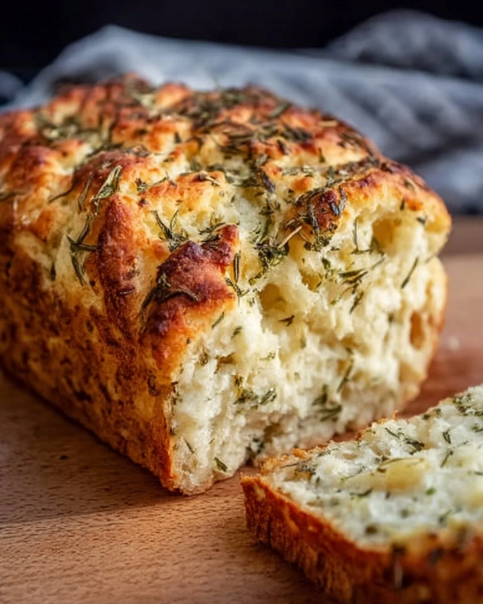 Italian Herbs and Cheese Bread