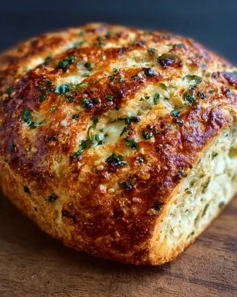 Italian Herbs and Cheese Bread
