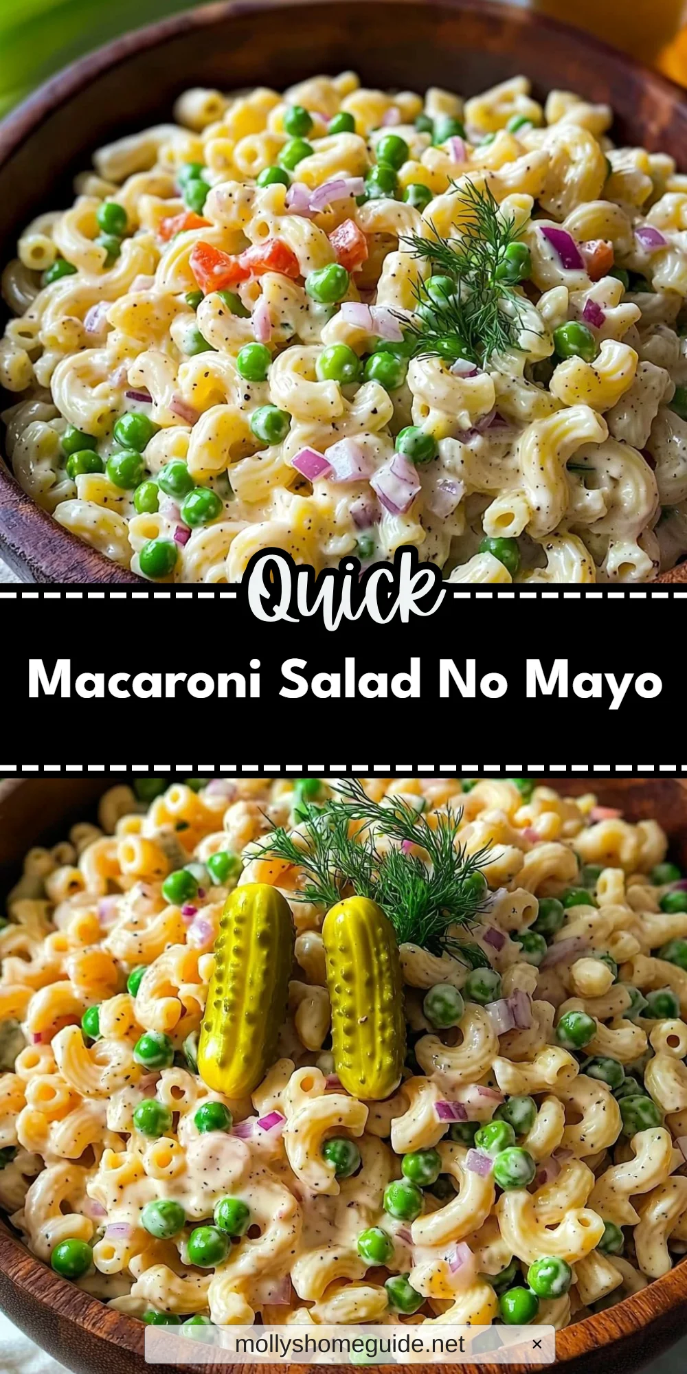 Macaroni Salad No Mayo