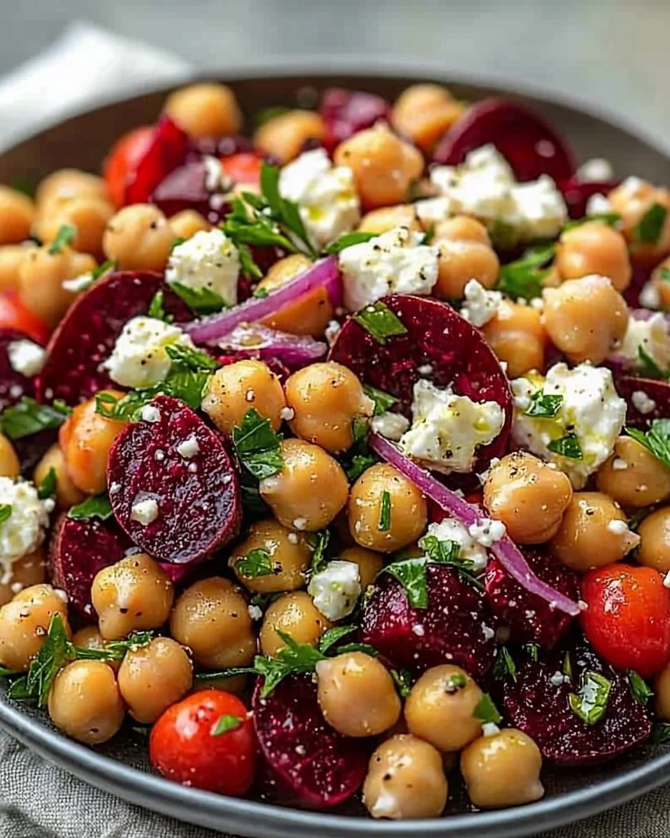 Mediterranean Chickpea Salad