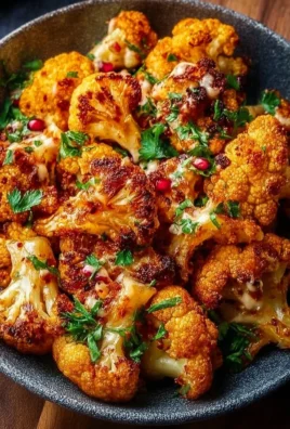 Delicious Moroccan Cauliflower drizzled with Tahini-Honey sauce