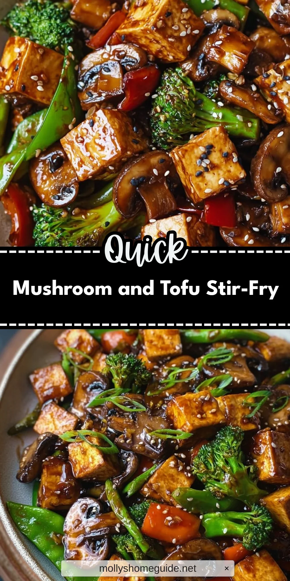 Mushroom and Tofu Stir-Fry