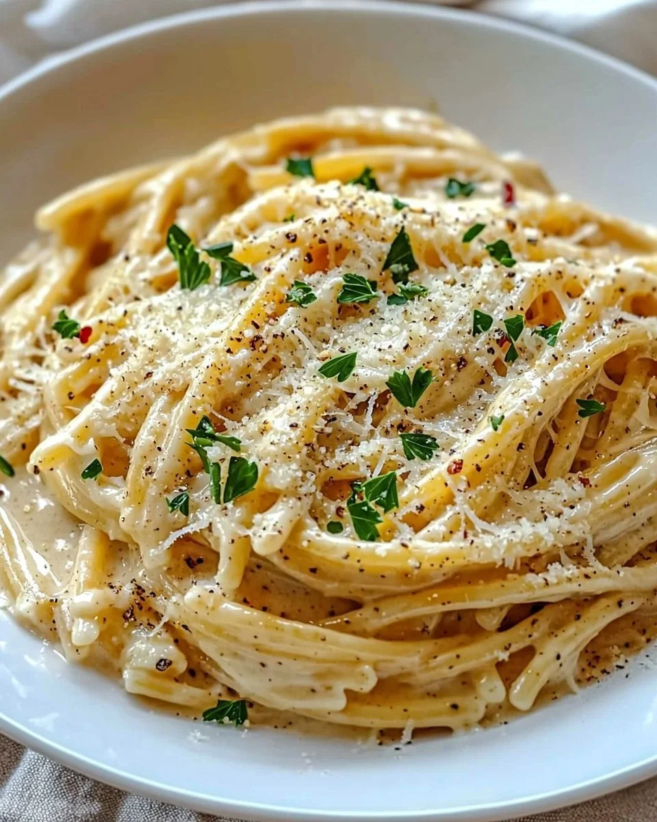 One Pot Creamy Garlic Pasta
