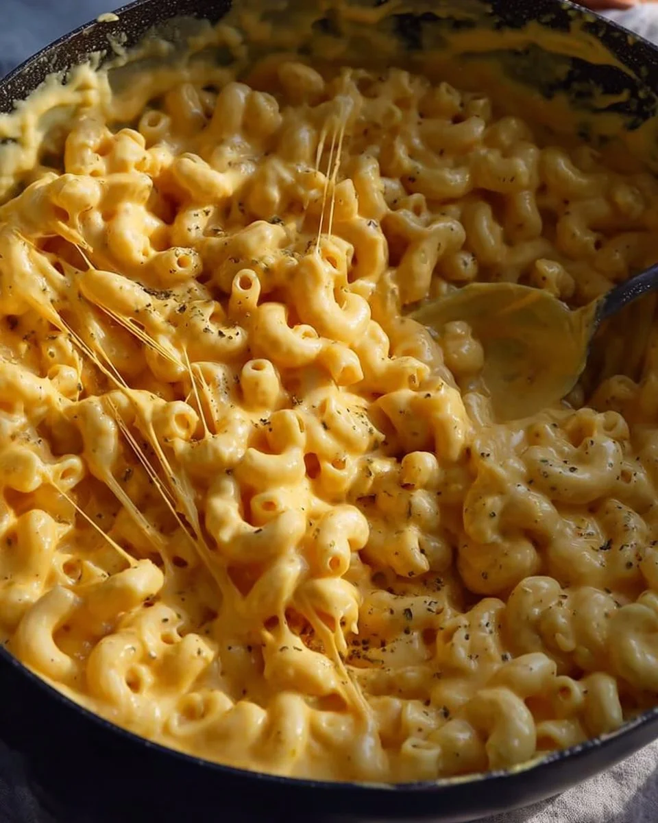 One Pot Creamy Mac and Cheese (Stovetop)