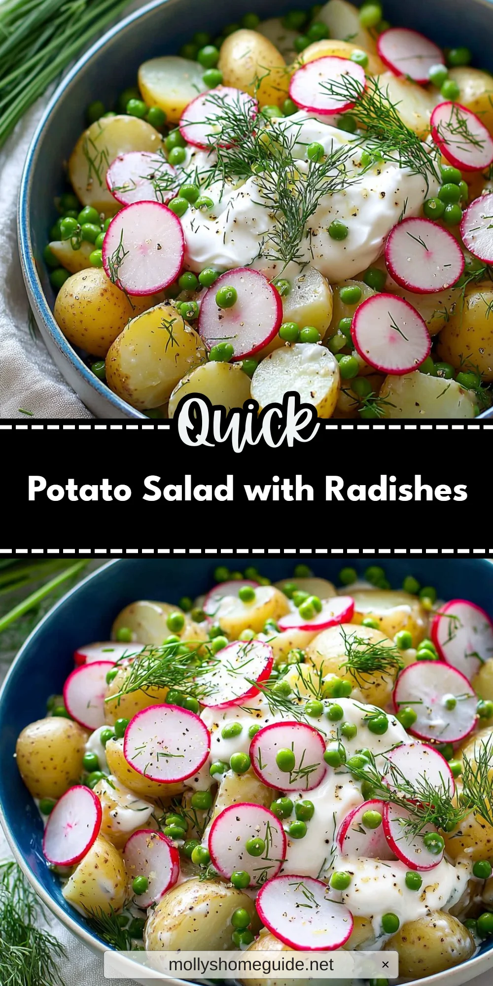 Potato Salad with Radishes