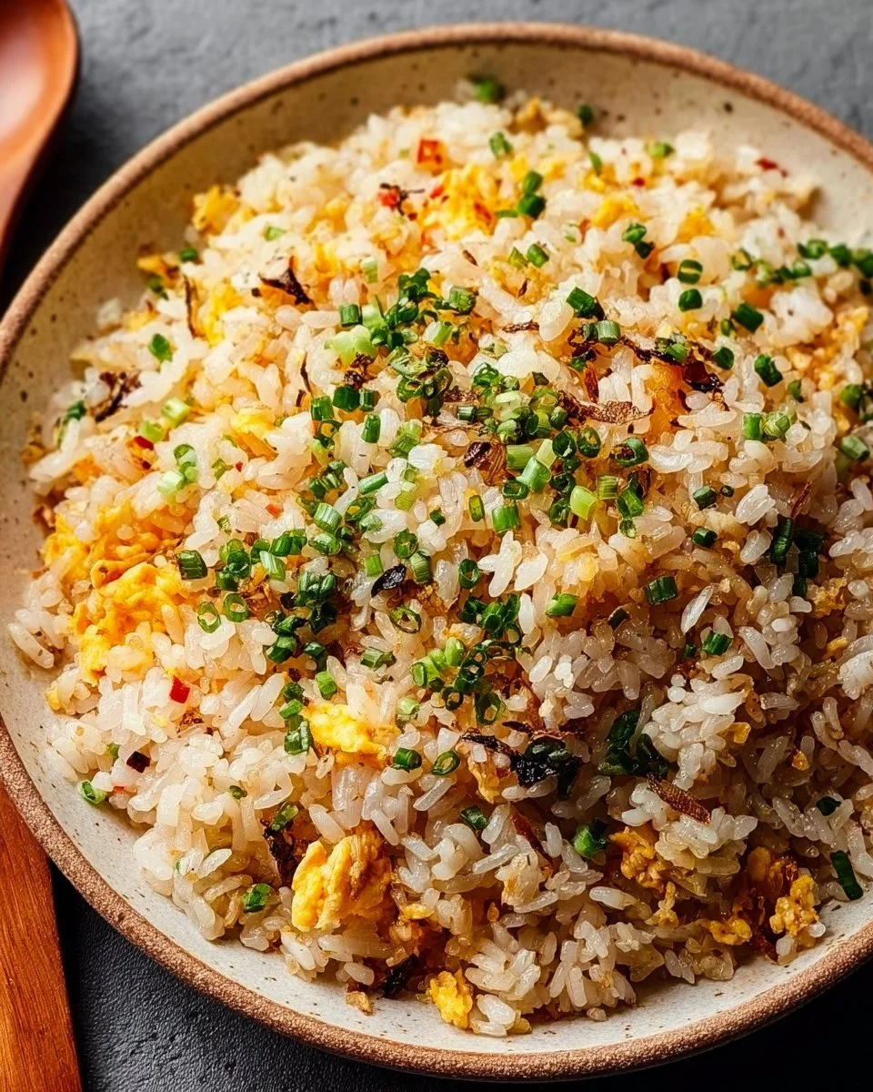 Savory Japanese Garlic Fried Rice for Cozy Nights In