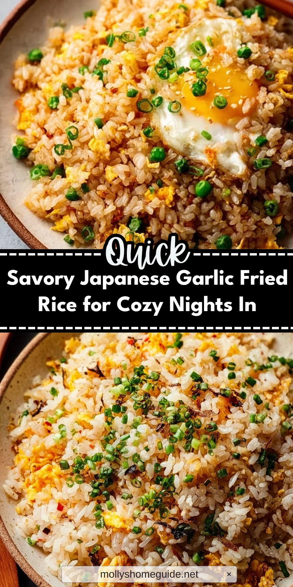 Savory Japanese Garlic Fried Rice for Cozy Nights In