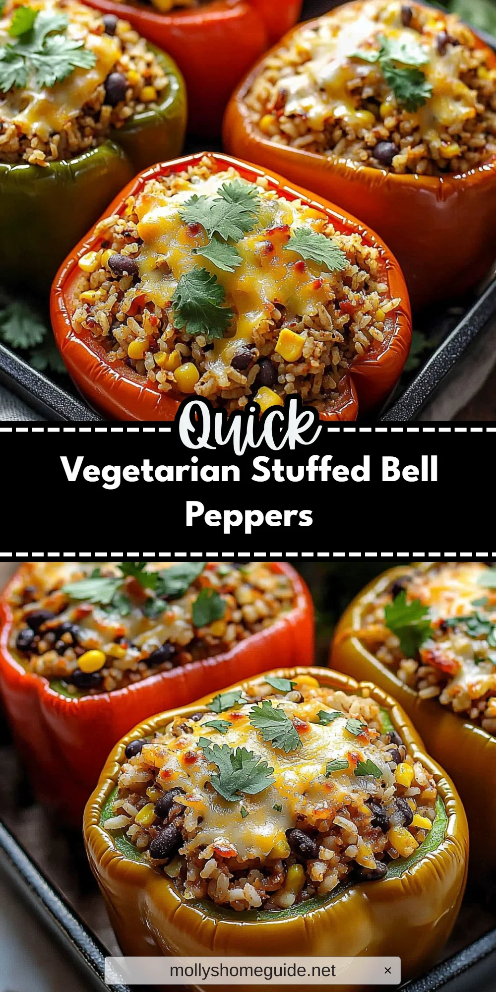 Vegetarian Stuffed Bell Peppers