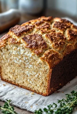 Delicious 2-ingredient cottage cheese bread ready to serve
