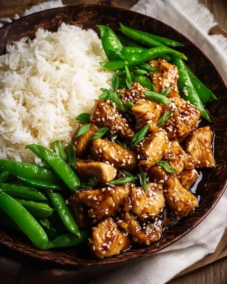 Asian High Protein Sesame Chicken