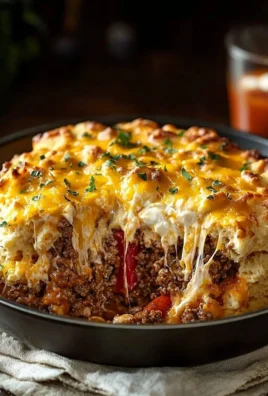 Delicious Cattle Drive Casserole served in a rustic dish