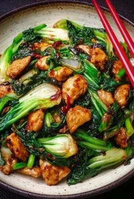 Delicious Chicken Bok Choy Stir Fry with colorful vegetables