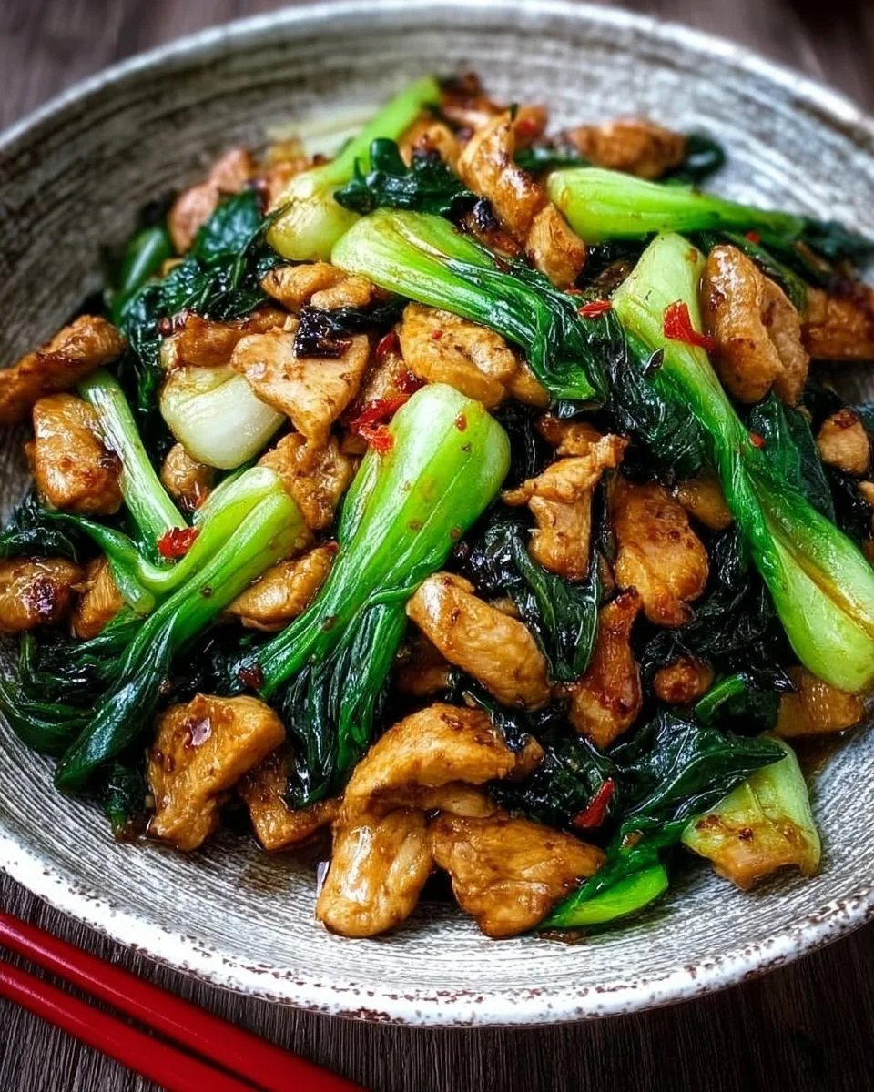 Chicken Bok Choy Stir Fry