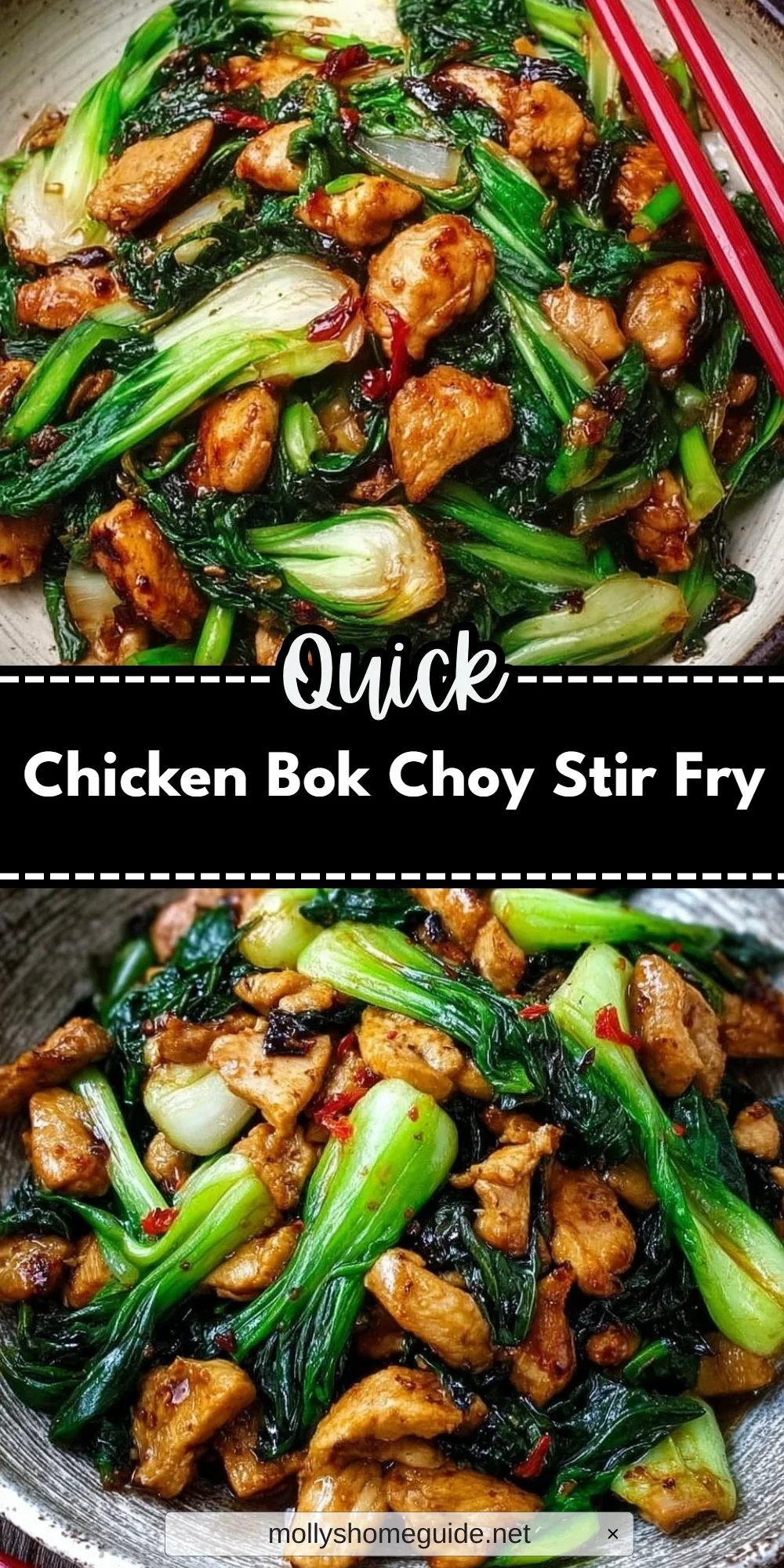 Chicken Bok Choy Stir Fry