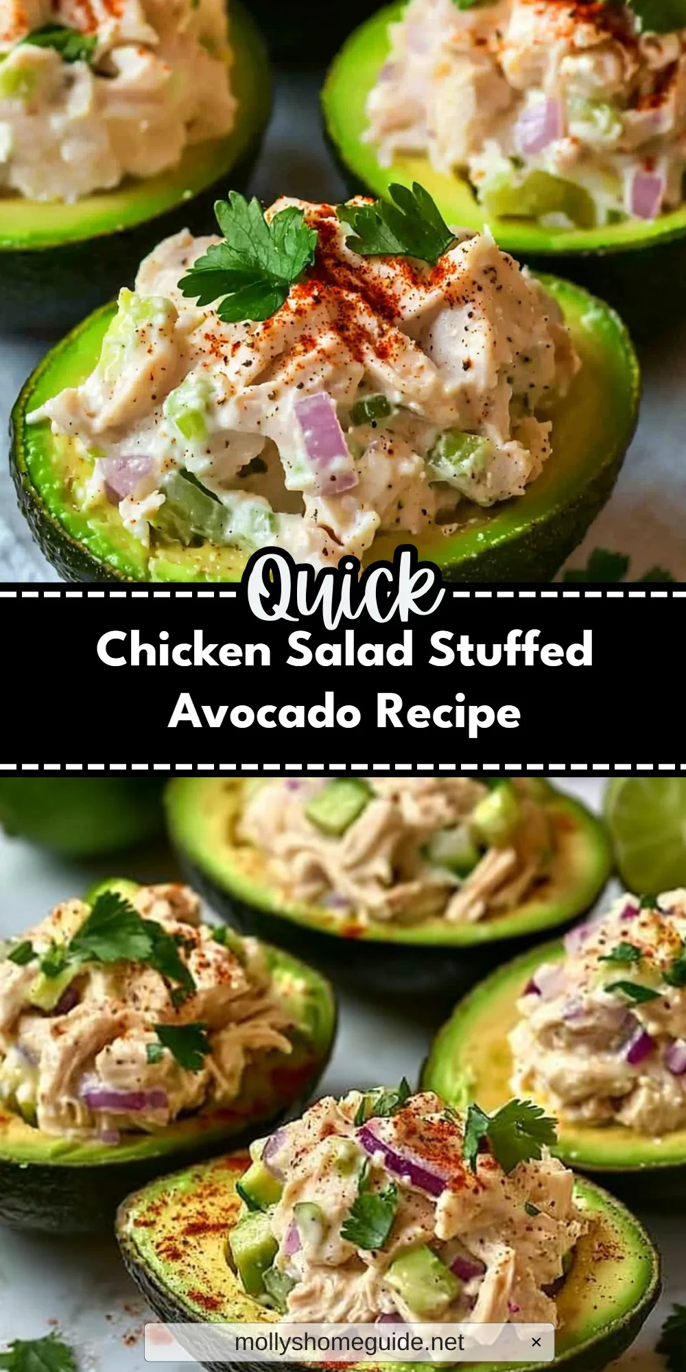 Chicken Salad Stuffed Avocado Recipe