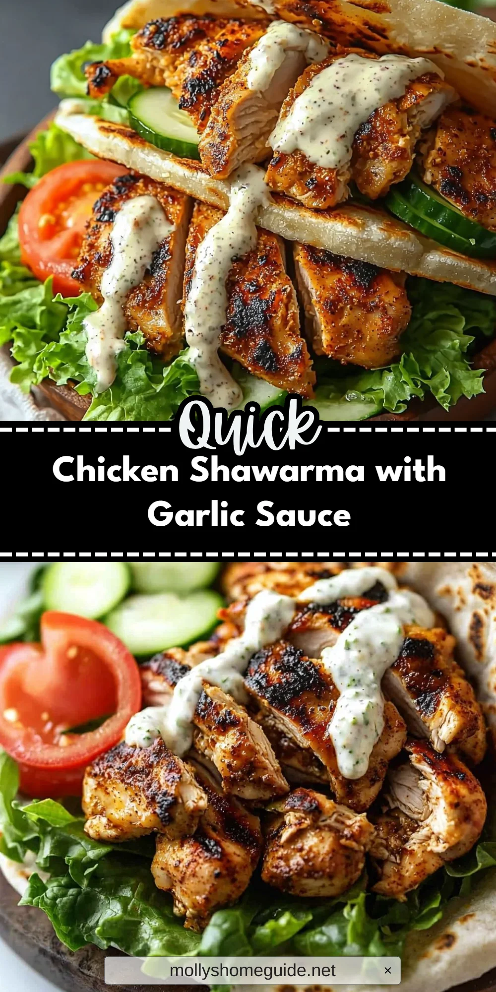 Chicken Shawarma with Garlic Sauce