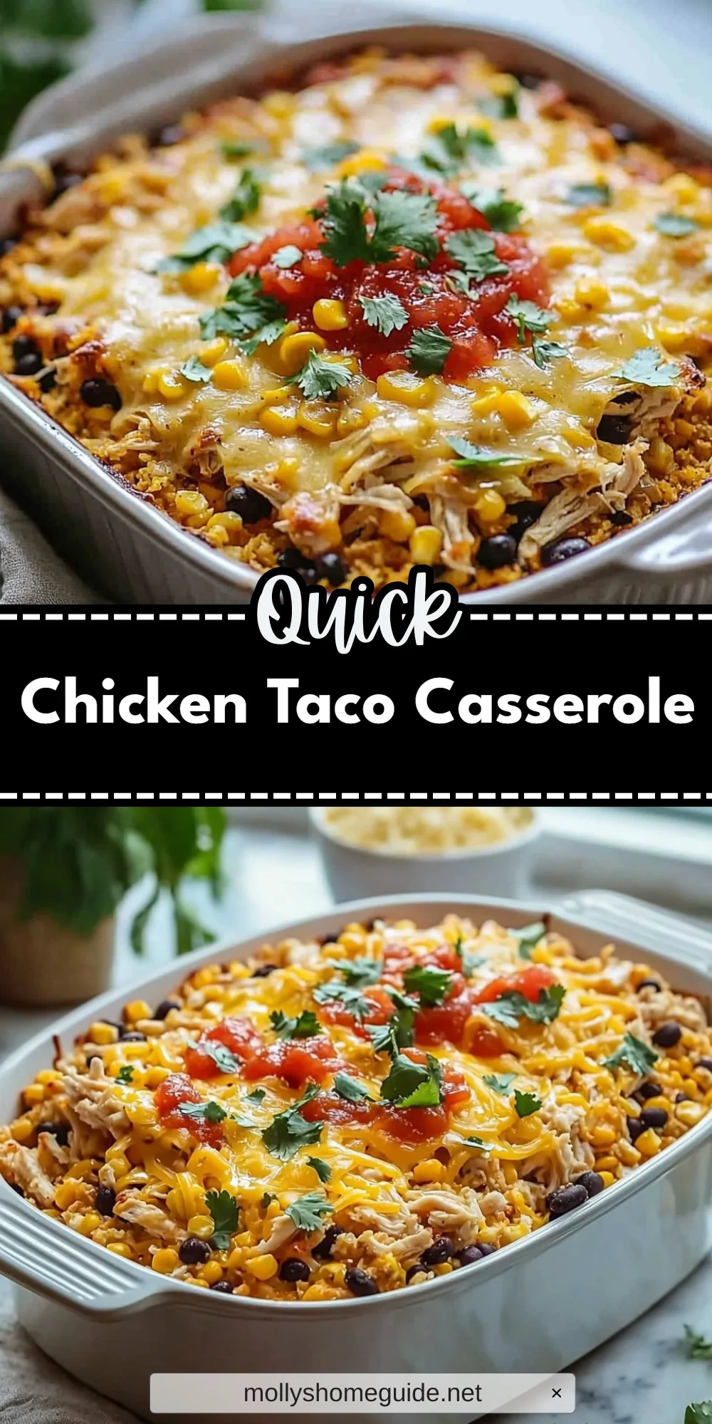 Chicken Taco Casserole