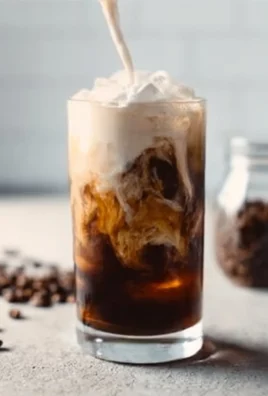 Copycat recipe for Starbucks Vanilla Sweet Cream Cold Brew coffee drink