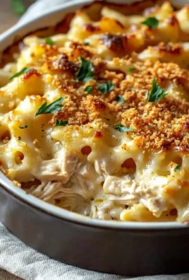 Delicious Crazy Good Chicken Pasta Casserole ready to serve
