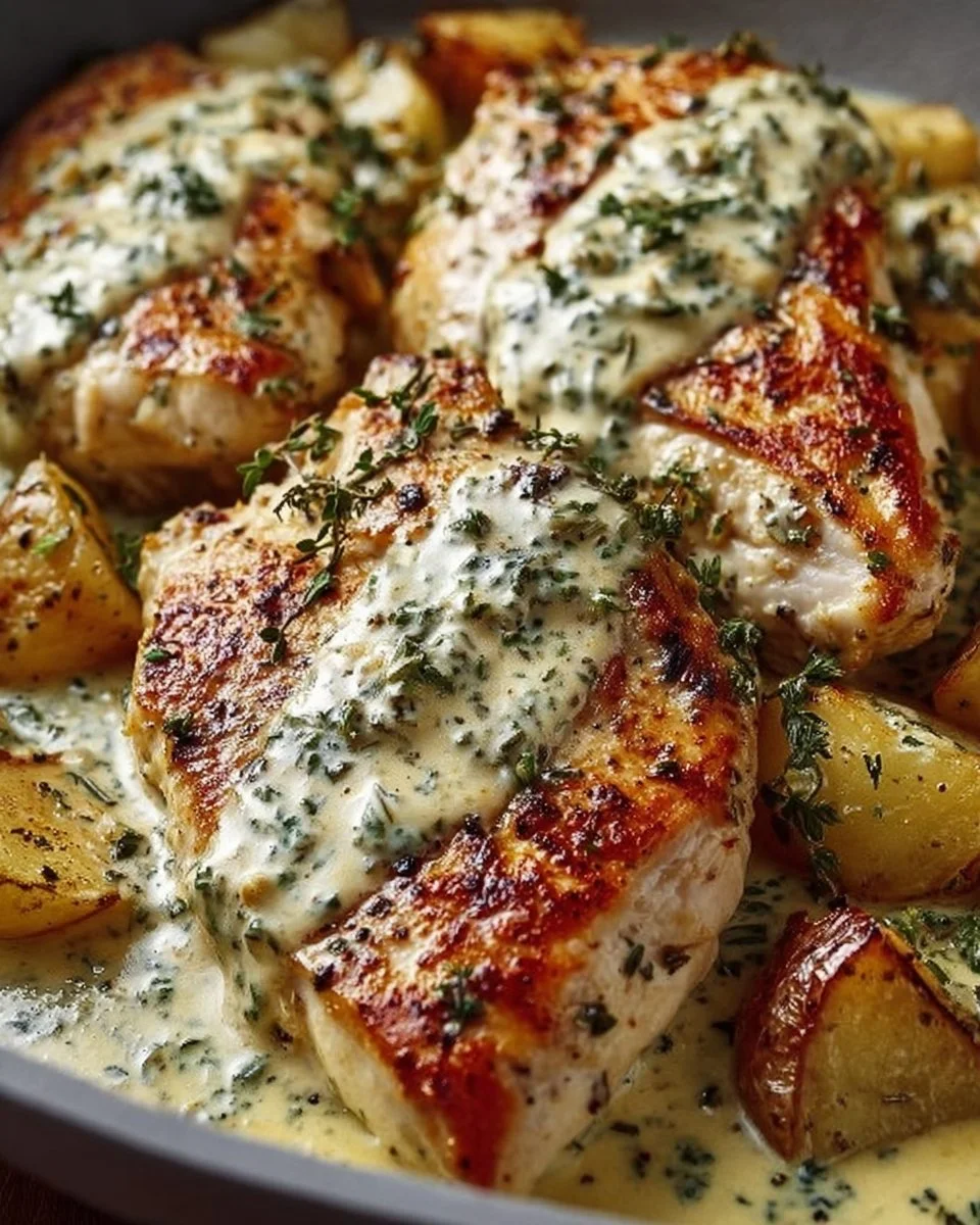 Creamy Herb Chicken