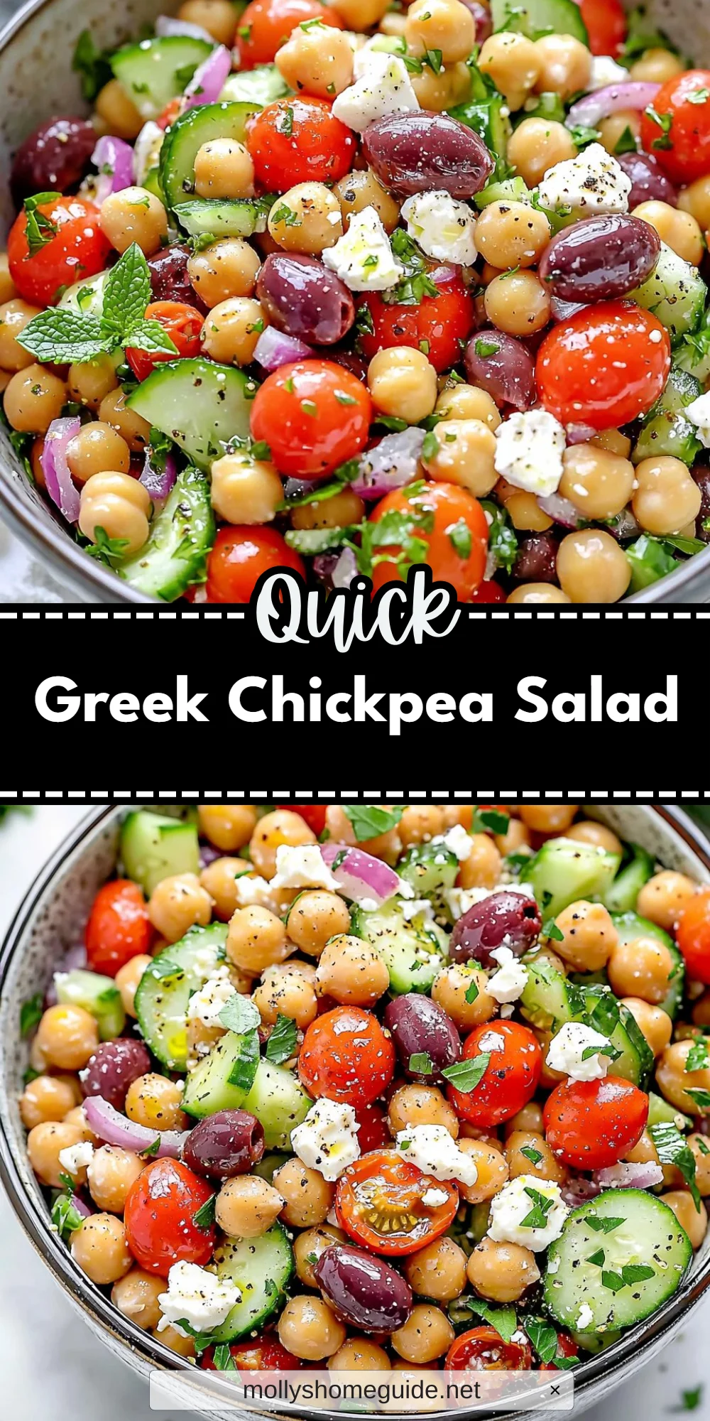 Greek Chickpea Salad