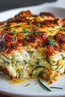 High protein chicken zucchini bake with fresh veggies and spices
