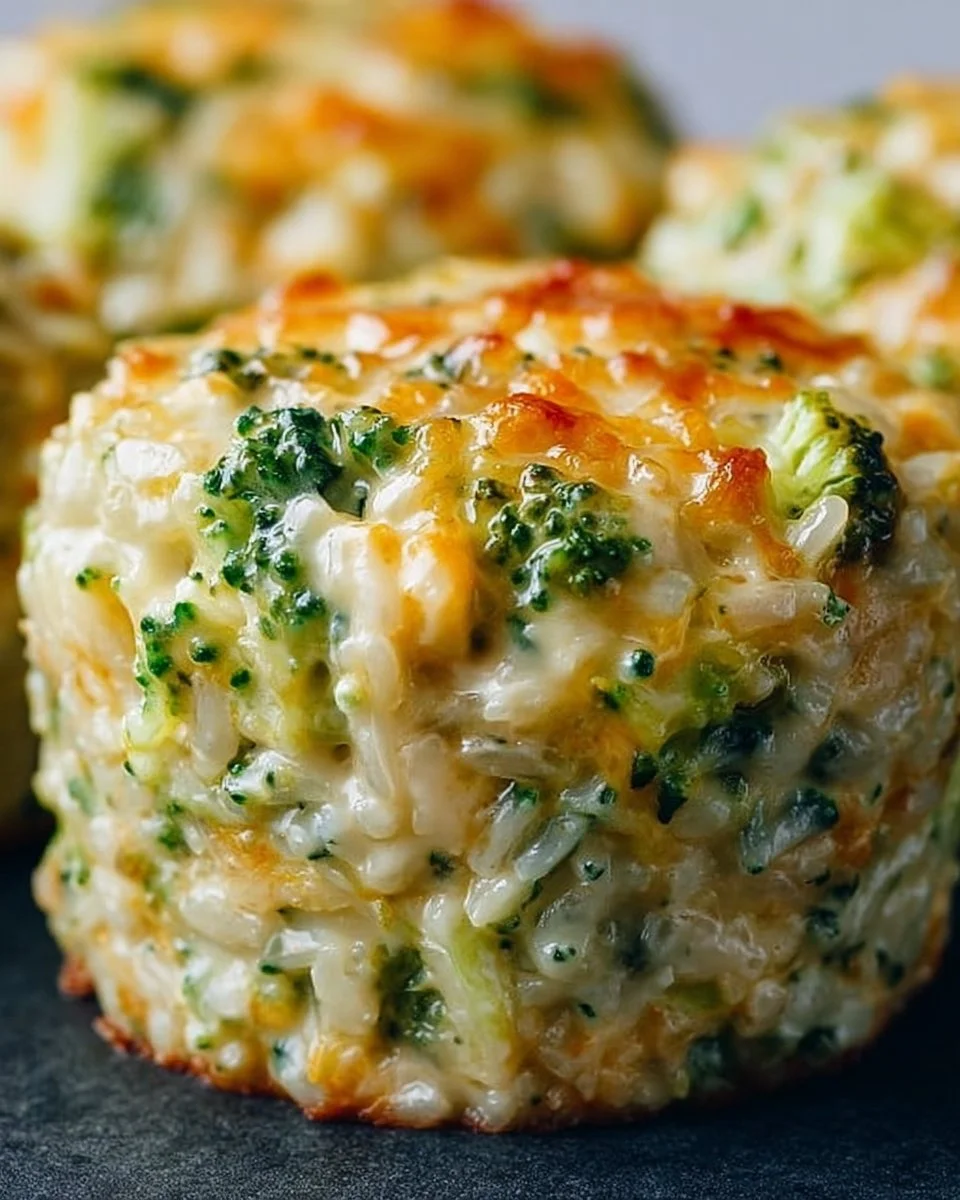 High-Protein Broccoli Cheddar Rice Cup with vibrant green broccoli and creamy cheese