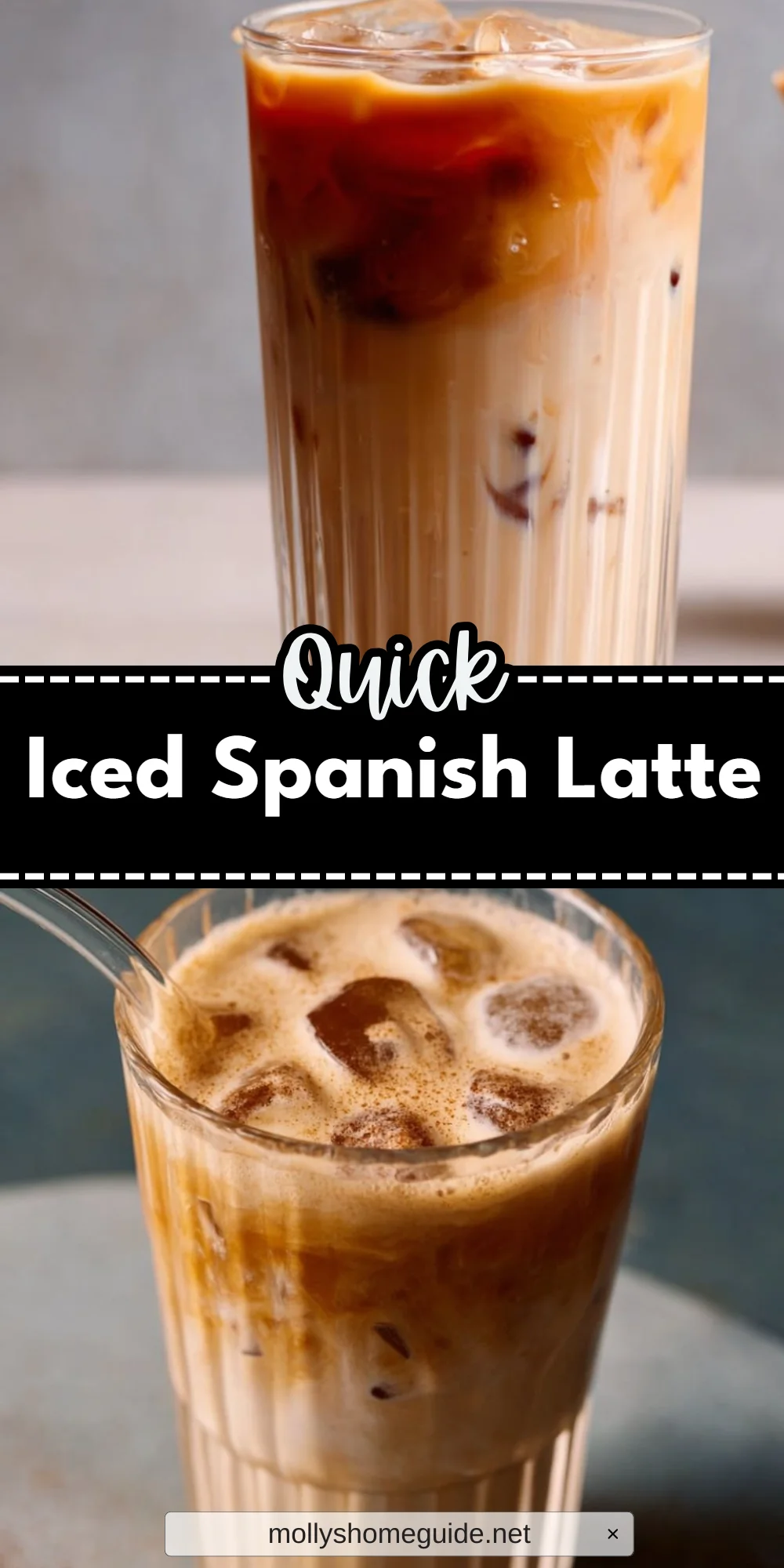 Iced Spanish Latte